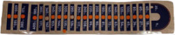Decal, Plate, Weight - Product Image