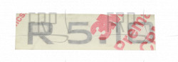 Decal, R 5.10 - Product Image