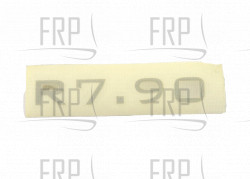 Decal, R7.90 End Cap - Product Image