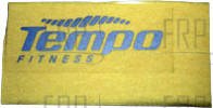 Decal, Rear Console Shell-Tempo - Product Image