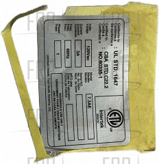 Decal, Safety - Product Image