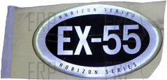 Decal, Side cover - Product Image