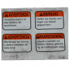 6044697 - Decal, Site Warning - Product Image