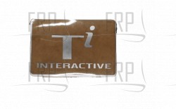 Decal, TI Interact - Product Image