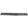 Decal, Tread Less Att More Fit, ID SR 30 - Product Image