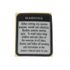 56000051 - DECAL, WARNING - Product Image