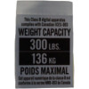 Decal, Weight Limit, EP573B - Product Image Decal, Weight Limit, EP573B - Product Image