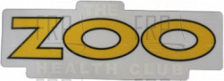 Decal, Zoo Fitness Small Shield ID SR30 - Product Image