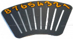 Decal;Back Pad ADJ;GM45 - Product Image