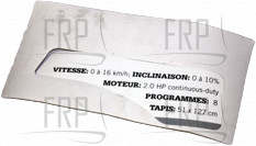 Decal,Console,Right-CT81 - Product Image