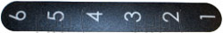 Decal;Leg Pad Adjustable;MX-S76;GM22 - Product Image
