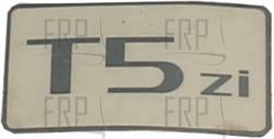 DECAL,T5zi,ENDCAP - Product Image