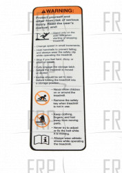 Decal,Warning - Product Image