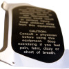 35002239 - Decal(Warning label for console) - Product Image 35002239 - Decal(Warning label for console) - Product Image