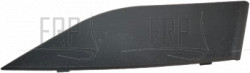 Decorate Plate;Up Motor Cover;right;ABS/ - Product Image