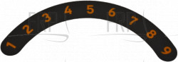Direction Label Pedal Arm R - Product Image