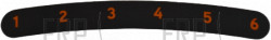 Direction Label ROM Adjustical - Product Image