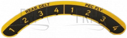 Direction Label;cam adjustable;221.0X79. - Product Image