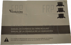 DOCUMENTATION, MANUAL, MANIPULATE, FR&SP, TM - Product Image
