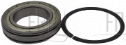 Double side bearing with stop groove - Product Image