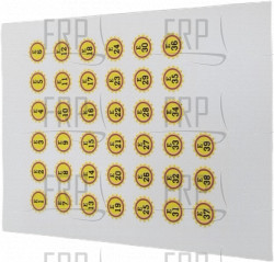 E , Matrix Add, On Console Decal - Product Image