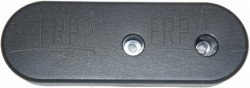 End Cap, Frame, Left, Front, ABS PA757S, BL/B - Product Image