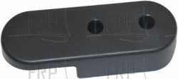 End Cap, Frame, Right, Front, ABS/PA757, BL/B - Product Image