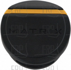 End Cap, Pedal Arm, PP, BL/Black C, 76.2x3 - Product Image