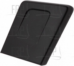 End Cap;Consoel Mast;right;ABS/PA757;Q52 - Product Image