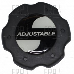 Endcap, Butterfly, Graphite - Product Image