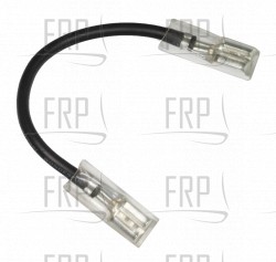 extension wire(black 14AWGx90mmx2T - Product Image