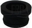 Fix Rubber Block, Guide Rod, up, SBR, BL/Bla - Product Image