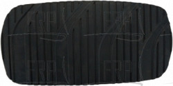 Foot Pad, Pedal, left, SBR, BL/Black C, - Product Image