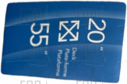 Frame Sticker, Cap, Left, TM688, 1US - Product Image