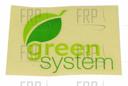 Sticker, System, Green - Product Image