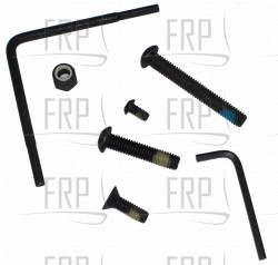 HARDWARE KIT, NOTE: - Product Image