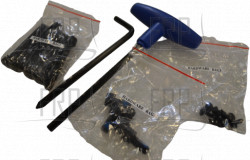 Hardware Set, Semi-Assembly, TM684, - Product Image