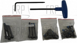 Hardware Set, Semi, Assembly, TM687, 1US, - Product Image