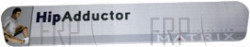 Illustration Decal;Rear - Product Image