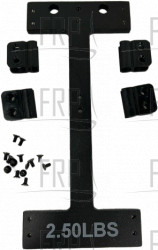Incremental Weight Plate Set;;;;2.5LBS;; - Product Image