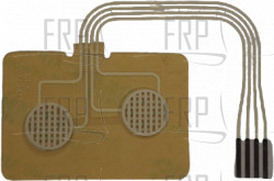 KEYPAD, MEMBRANE, L, CONSOLE, BRONZE, - Product Image