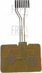 KEYPAD, MEMBRANE, R, CONSOLE, BRONZE, - Product Image