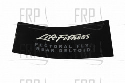 LABEL - PSFLY LOGO PANEL - Product Image