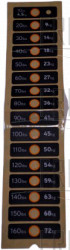 Label, Weight Plate, Black - Product Image