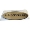 Label;Motor Cover;AL;BL/RD;TM68B ALUMINUM PLATE - Product Image