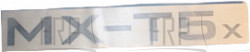 Label;Side Rail;AL;TM65C - Product Image