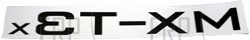 Label;Side Rail;TRANS;TM68B MX-T3x(TM68B-1US) - Product Image