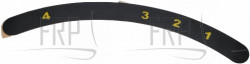 leg curl adjustable label for cam - Product Image