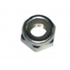 M6 Hex Nylon Nut (Silver) - Product Image