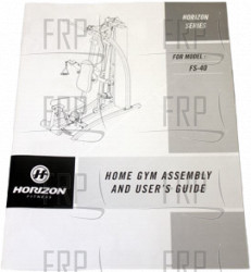 Manual, Assembly - Product Image